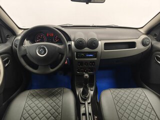 2013 Renault Sandero I, серый, 620000 рублей, вид 4