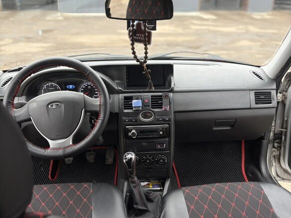 2013 Lada (ВАЗ) Priora I, серебристый - вид 6