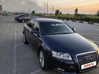 2010 Audi A6 III (C6) Рестайлинг, синий, 1000000 рублей, вид 2