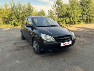 2008 Hyundai Getz I Рестайлинг, чёрный, 560000 рублей, вид 2