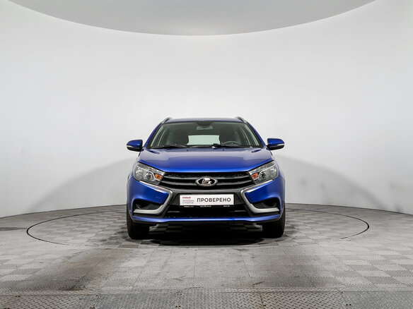 2020 Lada (ВАЗ) Vesta SW I, синий, 640000 рублей - вид 1