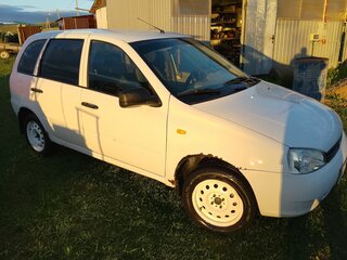 2012 Lada (ВАЗ) Kalina I, белый, 190000 рублей, вид 2