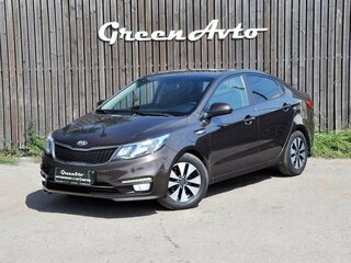 2015 Kia Rio III Рестайлинг, коричневый, 890000 рублей, вид 1