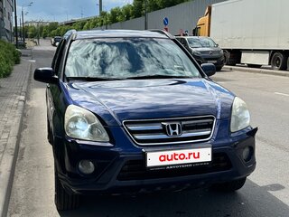 2005 Honda CR-V II Рестайлинг, синий, 725000 рублей, вид 2