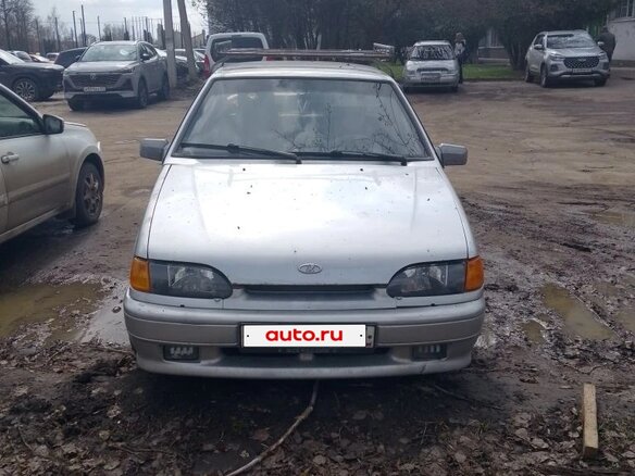 2007 Lada (ВАЗ) 2115, серебристый, 150000 рублей - вид 4