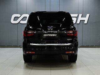 2018 Infiniti QX80 I Рестайлинг 2, чёрный, 5775000 рублей, вид 4