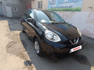 2016 Nissan March IV (K13) Рестайлинг, чёрный, 550000 рублей, вид 5