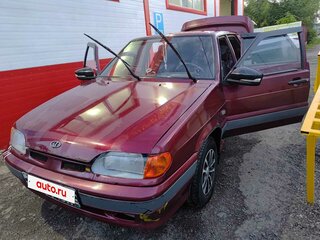 2005 Lada (ВАЗ) 2115, красный, 130000 рублей, вид 5