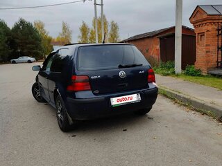 2002 Volkswagen Golf IV, синий, 350000 рублей, вид 5