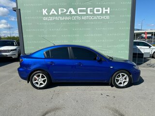 2006 Mazda 3 I (BK) Рестайлинг, синий, 470000 рублей, вид 4