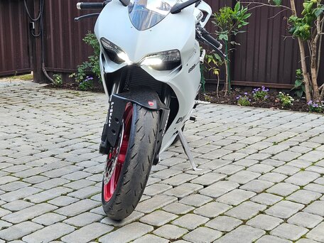 2014 Ducati 899 Panigale, белый, 850000 рублей, вид 3