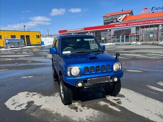 2007 Suzuki Jimny Kei car III Рестайлинг 1, синий, 730000 рублей, вид 2
