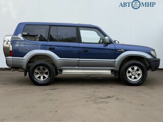 2002 Toyota Land Cruiser Prado 90 Series Рестайлинг, синий, 850000 рублей, вид 4