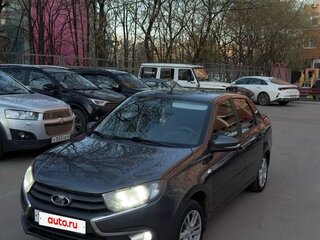 2018 Lada (ВАЗ) Granta I Рестайлинг, серый, 495000 рублей, вид 2