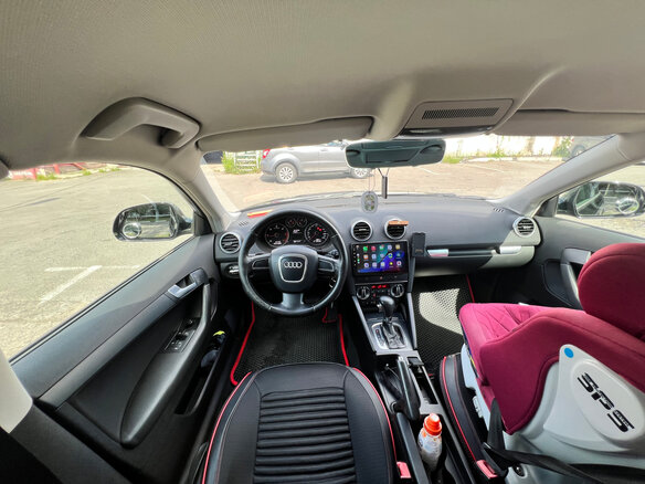 2008 Audi A3 II (8P) Рестайлинг 1, чёрный, 850000 рублей - вид 15