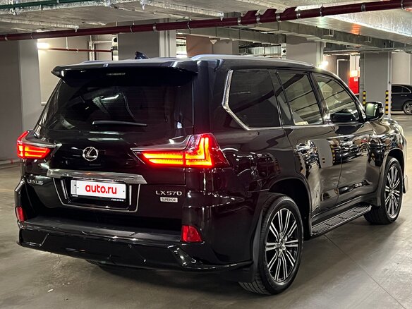 2020 Lexus LX 570 III Рестайлинг 2, чёрный, 11185000 рублей - вид 1