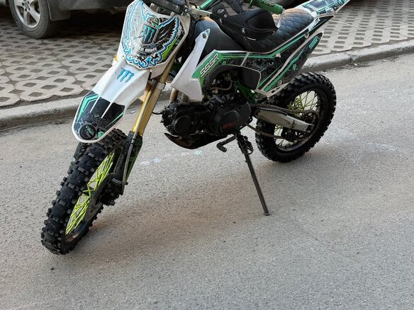 2021 Kayo Basic K125, зелёный, 55000 рублей - вид 5