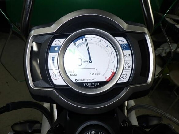2025 Triumph Scrambler, чёрный - вид 7