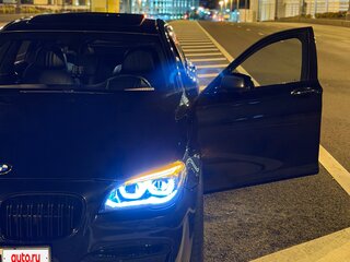 2008 BMW 7 серии Long 750Li V (F01/F02/F04), чёрный, 1600000 рублей, вид 5