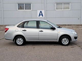 2016 Lada (ВАЗ) Granta I, серебристый, 370000 рублей, вид 4