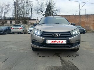 2019 Lada (ВАЗ) Granta I Рестайлинг, серебристый, 369000 рублей, вид 3
