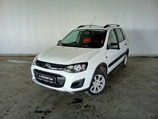 2015 Lada (ВАЗ) Kalina Cross II, белый, 590000 рублей, вид 1