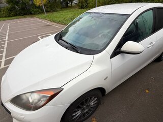 2011 Mazda 3 II (BL) Рестайлинг, белый, 700000 рублей, вид 3