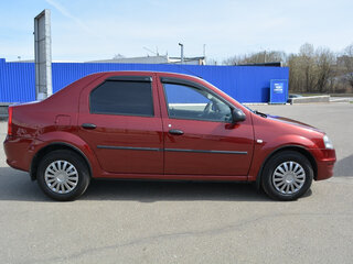2011 Renault Logan I Рестайлинг, красный, 449000 рублей, вид 4