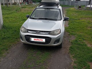 2014 Lada (ВАЗ) Kalina II, серебристый, 330000 рублей, вид 1