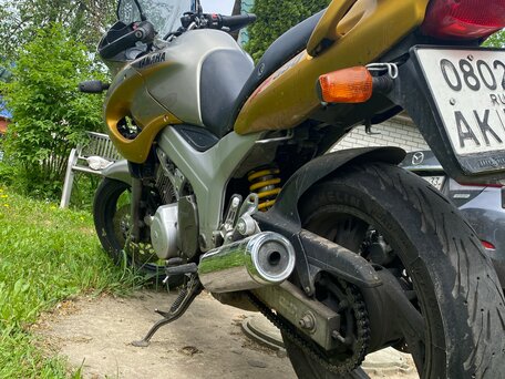 1998 Yamaha TDM850, жёлтый, 250000 рублей, вид 3