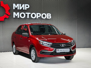 2018 Lada (ВАЗ) Granta I Рестайлинг, красный, 530000 рублей, вид 3
