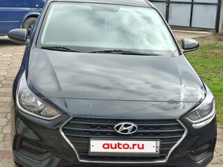2019 Hyundai Solaris II, чёрный, 1600000 рублей, вид 1
