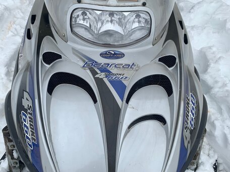 2002 Arctic Cat Bearcat, серебристый, 750000 рублей, вид 4