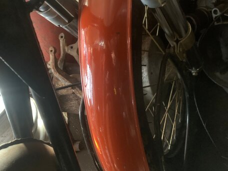 1991 Yamaha DT175, красный, 350000 рублей, вид 4