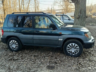 2002 Mitsubishi Pajero Pinin, зелёный, 665000 рублей, вид 3