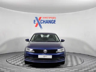 2015 Volkswagen Jetta VI Рестайлинг, синий, 855000 рублей, вид 1