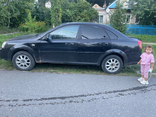 2007 Chevrolet Lacetti I, чёрный, 220000 рублей, вид 4