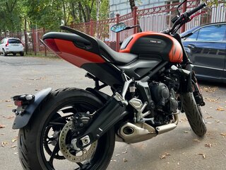 2022 Triumph Trident 660, оранжевый, 870000 рублей, вид 4