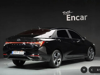2022 Hyundai Avante VII, чёрный, 1450000 рублей, вид 2
