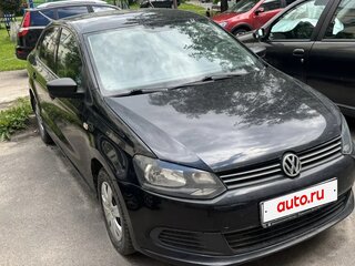 2014 Volkswagen Polo V, чёрный, 850000 рублей, вид 2