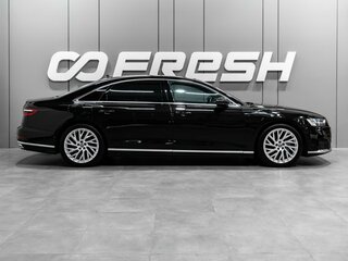 2019 Audi A8 Long 55 TFSI IV (D5), чёрный, 6800000 рублей, вид 5