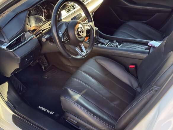 2019 Mazda 6 III (GJ) Рестайлинг 2, белый, 2550000 рублей - вид 9