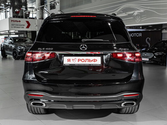 2026 Mercedes-Benz GLS 450 II (X167) Рестайлинг, чёрный - вид 6