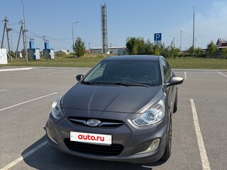 2014 Hyundai Solaris I, чёрный, 640000 рублей, вид 2