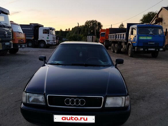 1986 Audi 80 IV (B3), синий, 300000 рублей