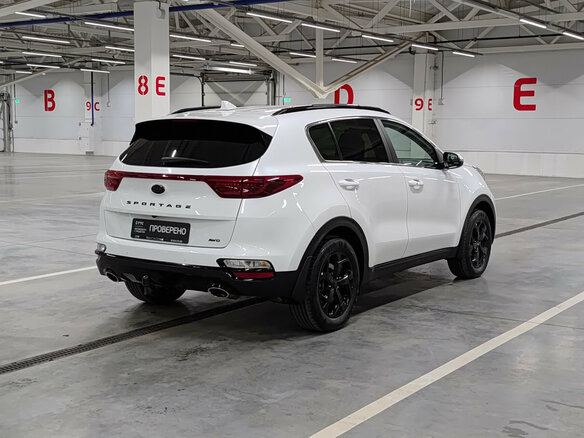 2021 Kia Sportage IV Рестайлинг, белый - вид 4