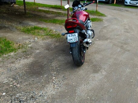2007 Suzuki Bandit GSF 650, красный, 450000 рублей, вид 3