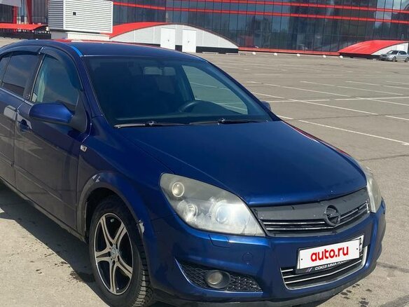 2007 Opel Astra H Рестайлинг, синий, 333000 рублей - вид 6