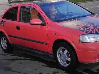 1999 Opel Astra G, красный, 90000 рублей, вид 2