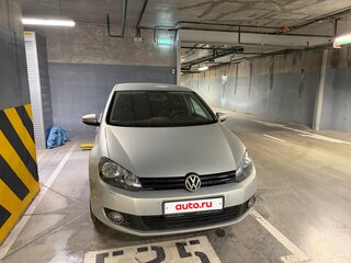 2011 Volkswagen Golf VI, жёлтый, 850000 рублей, вид 2